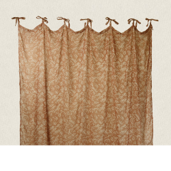 rideau voilage 250x140 Calypso chamarel pêche